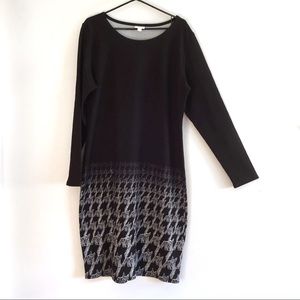 LuLaRoe Debbie Long Sleeve Sheath Dress 3X